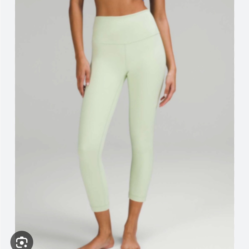 Lululemon Mint Green Wunder Under Leggings 6